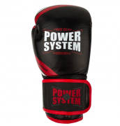 Power System 20887 Перчатки для бокса PowerSystem PS 5005 Challenger Black/Red фото